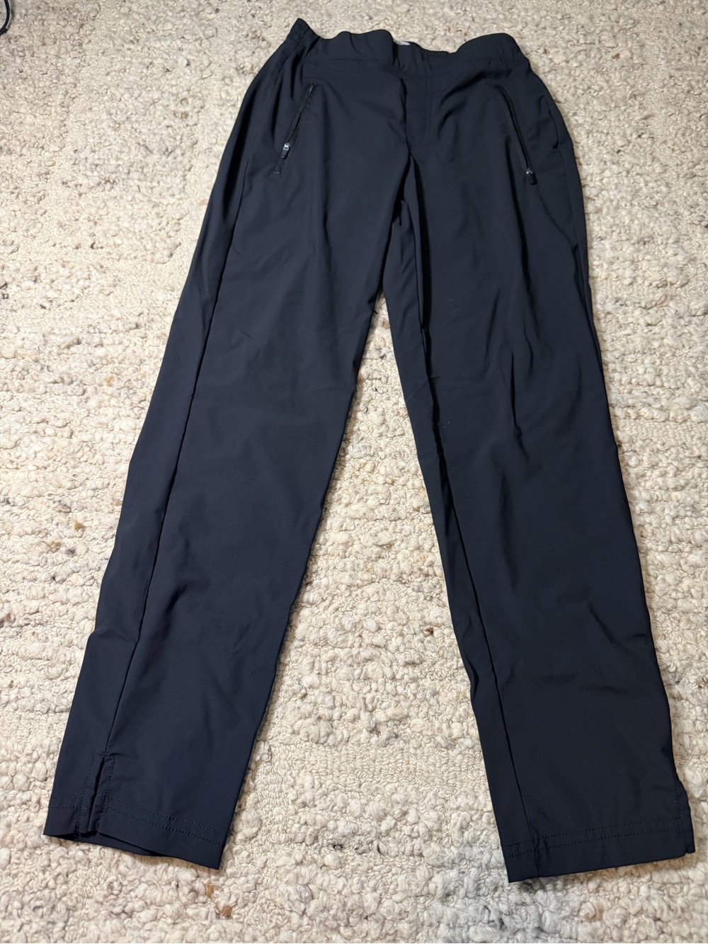 Tommy Bahama Black Zip-Pocket Active Pants